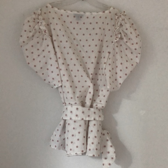 Kate Spade polka dot Top 0! - Picture 3 of 3